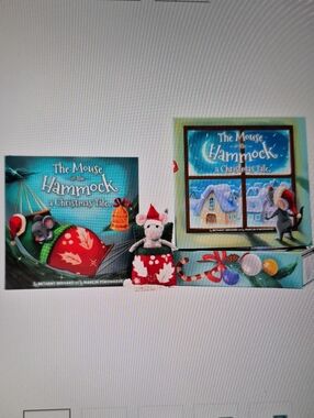 BOOK SET! The MOUSE IN THE HAMMOCK A CHRISTMAS TALE